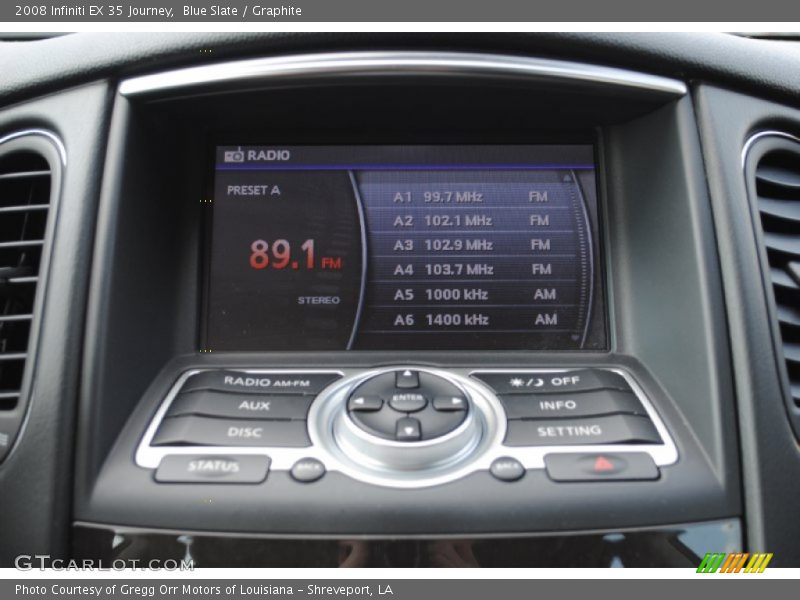 Blue Slate / Graphite 2008 Infiniti EX 35 Journey