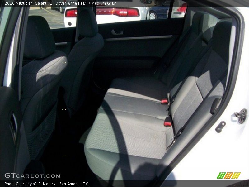 Dover White Pearl / Medium Gray 2010 Mitsubishi Galant FE