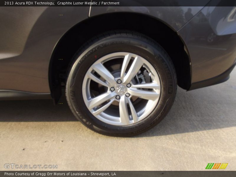 Graphite Luster Metallic / Parchment 2013 Acura RDX Technology