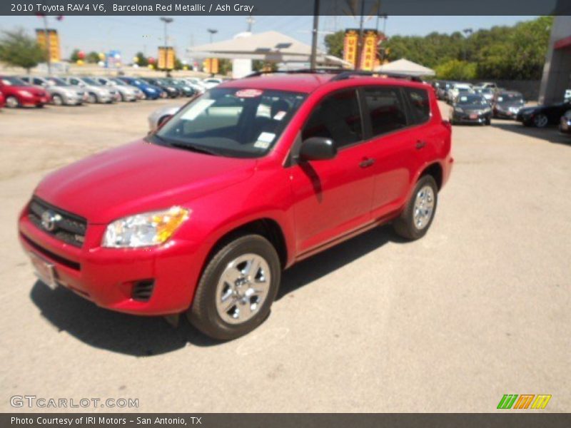 Barcelona Red Metallic / Ash Gray 2010 Toyota RAV4 V6