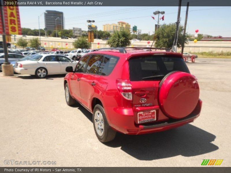 Barcelona Red Metallic / Ash Gray 2010 Toyota RAV4 V6