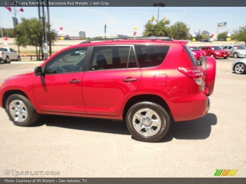 Barcelona Red Metallic / Ash Gray 2010 Toyota RAV4 V6