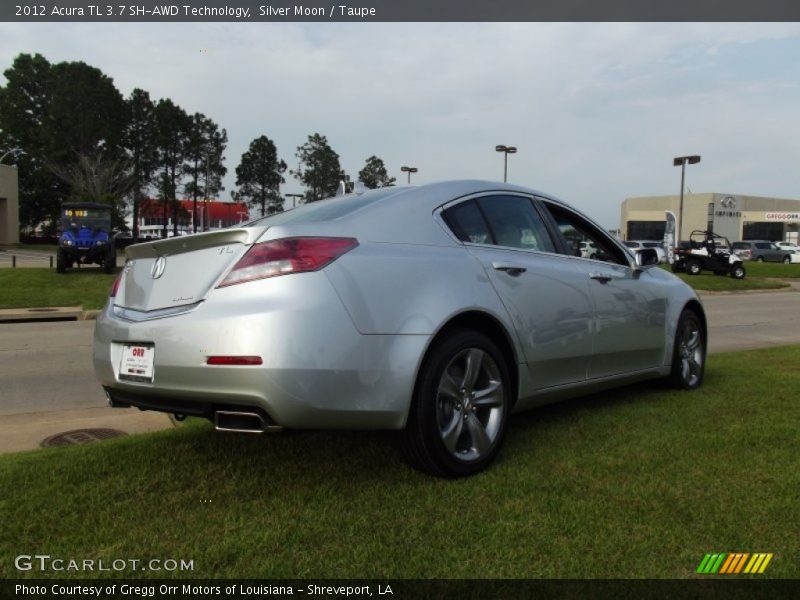 Silver Moon / Taupe 2012 Acura TL 3.7 SH-AWD Technology