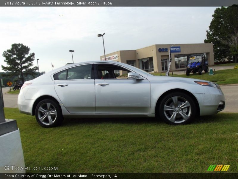 Silver Moon / Taupe 2012 Acura TL 3.7 SH-AWD Technology