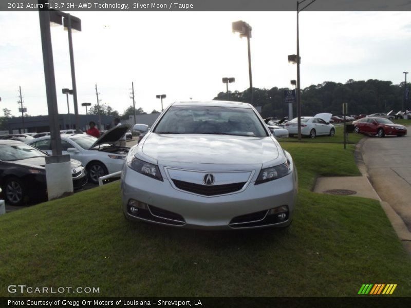 Silver Moon / Taupe 2012 Acura TL 3.7 SH-AWD Technology