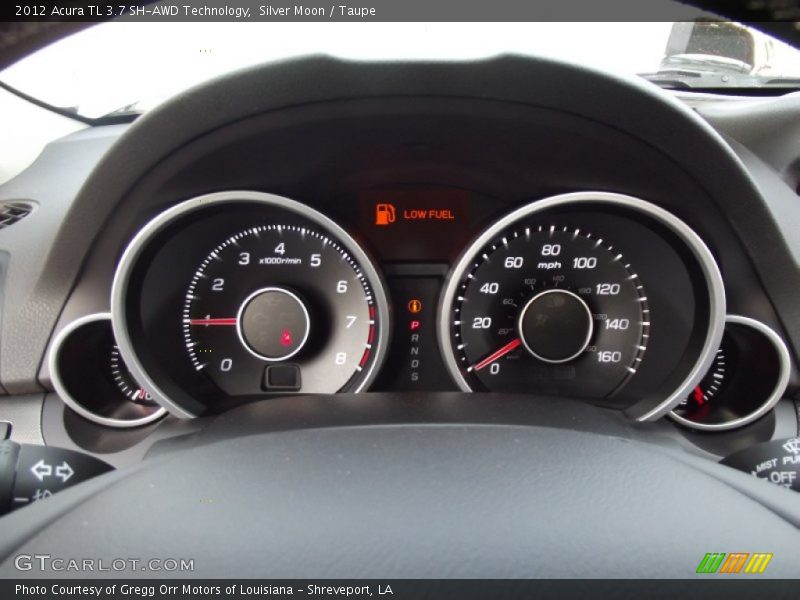Silver Moon / Taupe 2012 Acura TL 3.7 SH-AWD Technology