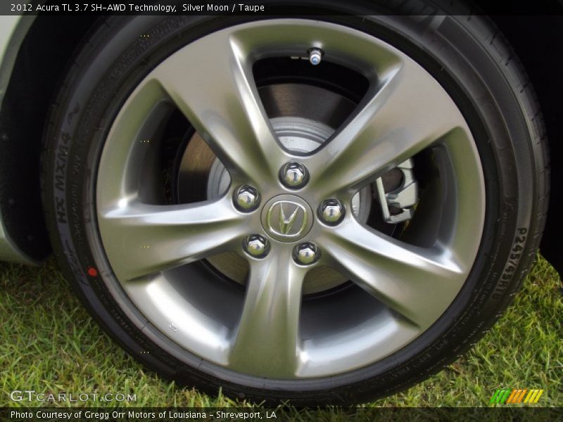 Silver Moon / Taupe 2012 Acura TL 3.7 SH-AWD Technology
