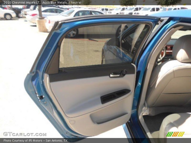 Aqua Blue Metallic / Neutral 2010 Chevrolet Impala LT