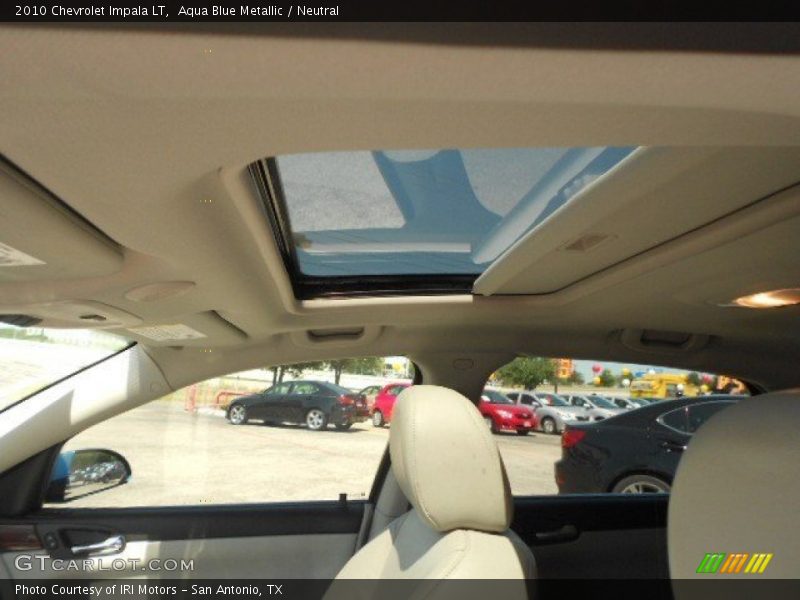 Aqua Blue Metallic / Neutral 2010 Chevrolet Impala LT