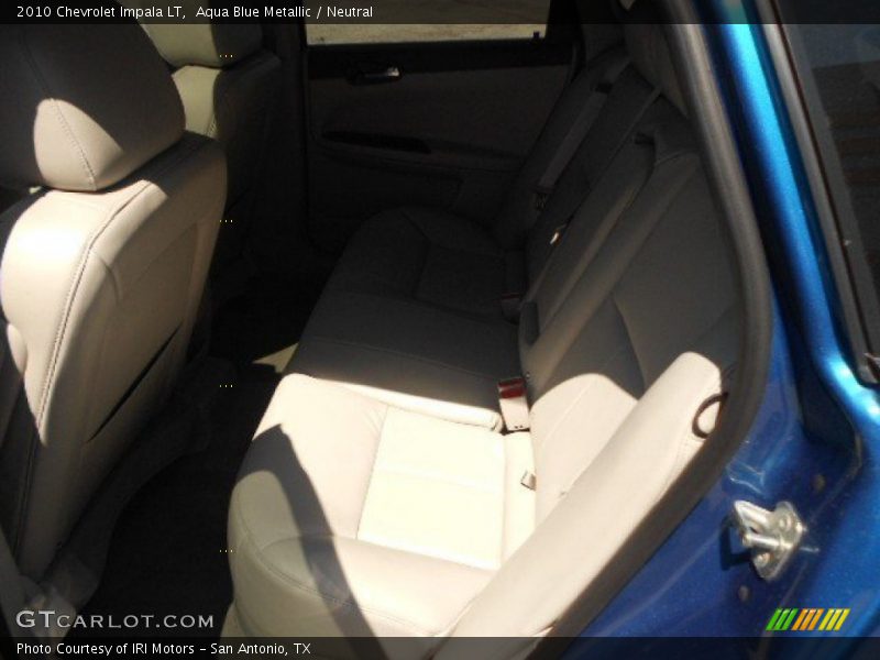Aqua Blue Metallic / Neutral 2010 Chevrolet Impala LT