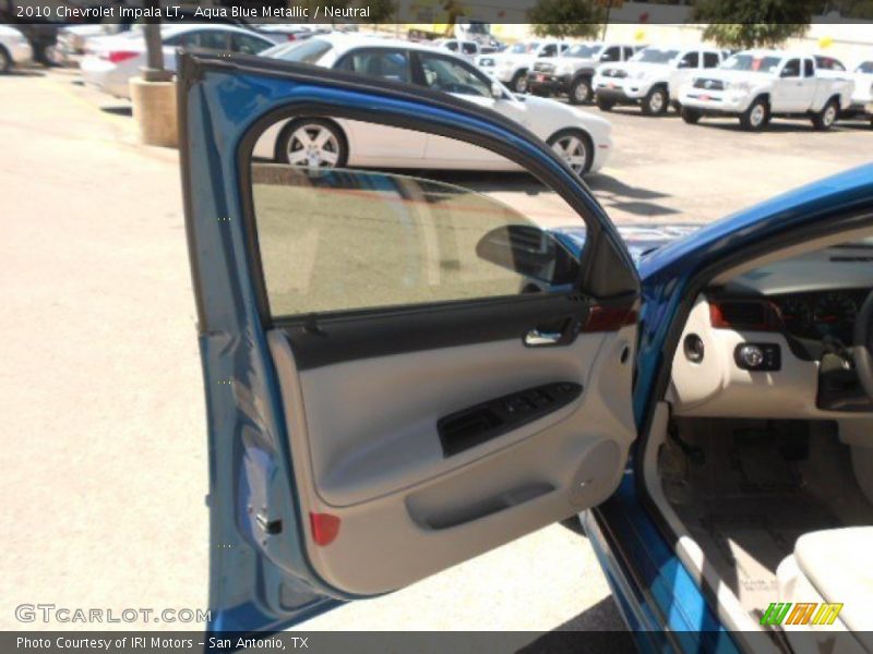 Aqua Blue Metallic / Neutral 2010 Chevrolet Impala LT