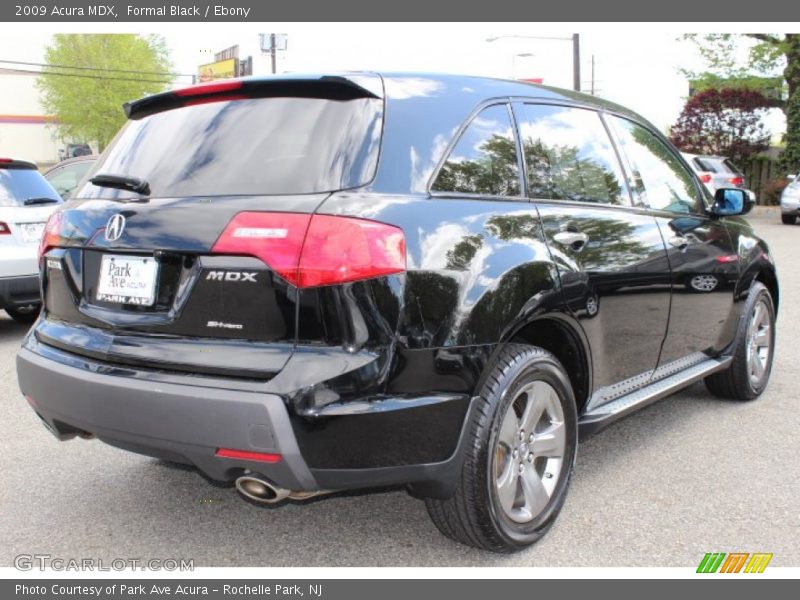 Formal Black / Ebony 2009 Acura MDX