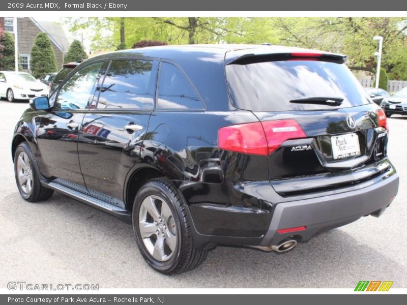 Formal Black / Ebony 2009 Acura MDX