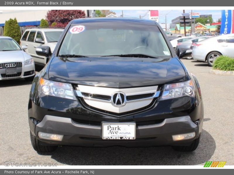 Formal Black / Ebony 2009 Acura MDX