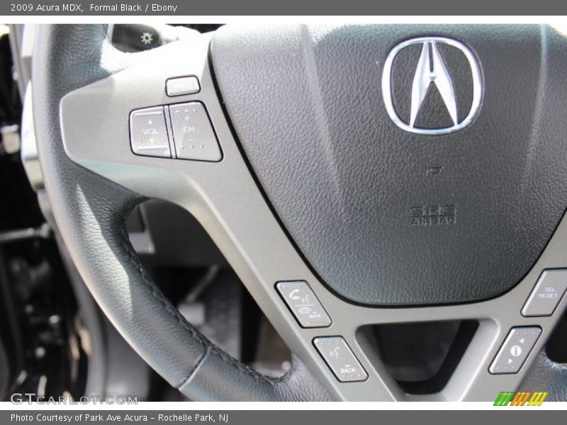 Formal Black / Ebony 2009 Acura MDX