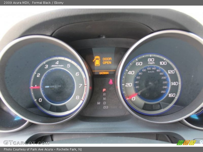Formal Black / Ebony 2009 Acura MDX