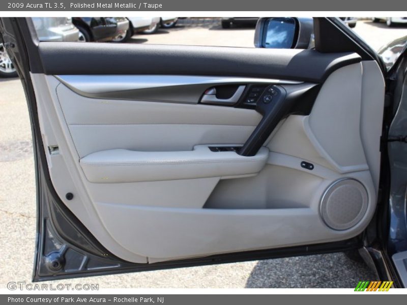 Polished Metal Metallic / Taupe 2009 Acura TL 3.5