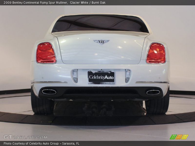 Glacier White / Burnt Oak 2009 Bentley Continental Flying Spur Mulliner