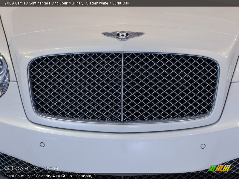 Glacier White / Burnt Oak 2009 Bentley Continental Flying Spur Mulliner