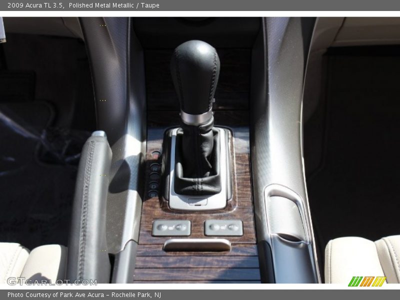 Polished Metal Metallic / Taupe 2009 Acura TL 3.5