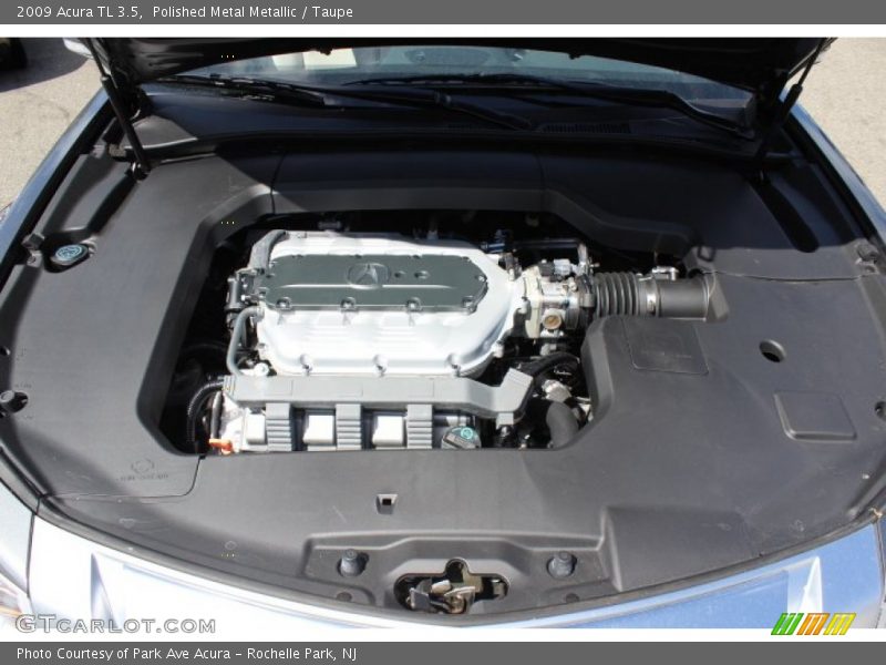 Polished Metal Metallic / Taupe 2009 Acura TL 3.5
