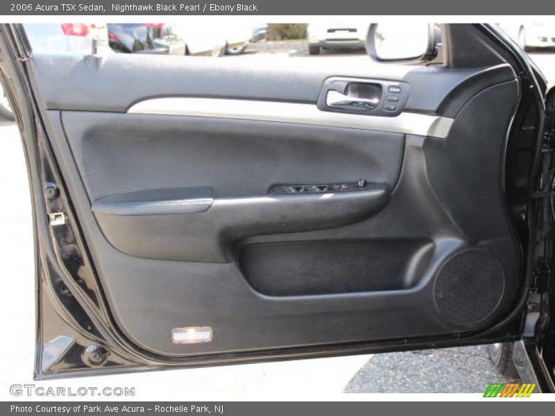 Nighthawk Black Pearl / Ebony Black 2006 Acura TSX Sedan