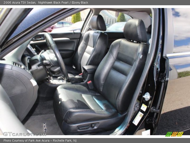 Nighthawk Black Pearl / Ebony Black 2006 Acura TSX Sedan