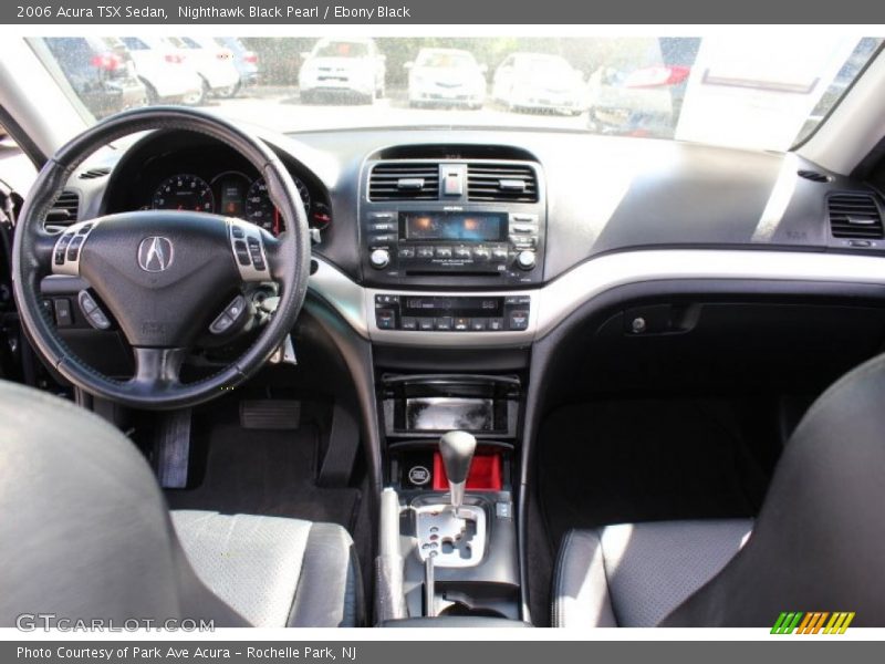 Nighthawk Black Pearl / Ebony Black 2006 Acura TSX Sedan