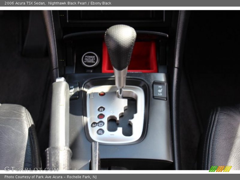  2006 TSX Sedan 5 Speed Automatic Shifter