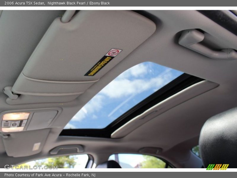 Nighthawk Black Pearl / Ebony Black 2006 Acura TSX Sedan