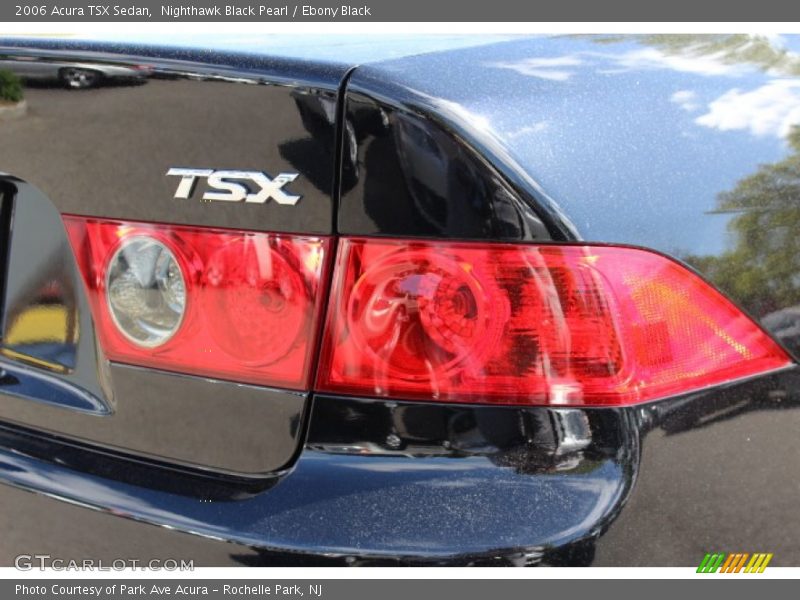 Nighthawk Black Pearl / Ebony Black 2006 Acura TSX Sedan