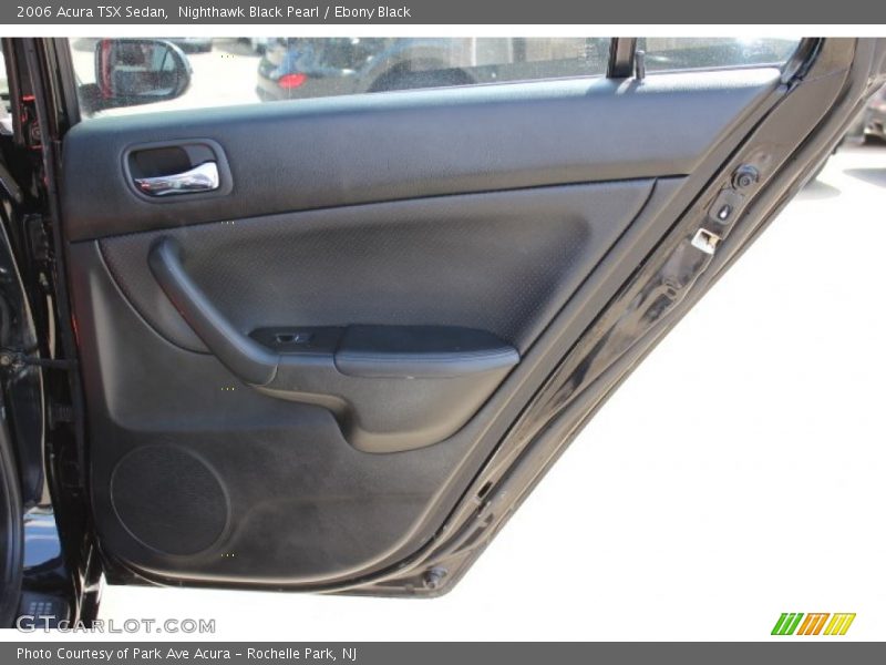 Nighthawk Black Pearl / Ebony Black 2006 Acura TSX Sedan