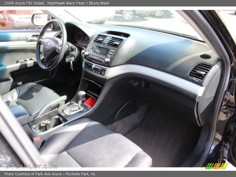 Nighthawk Black Pearl / Ebony Black 2006 Acura TSX Sedan