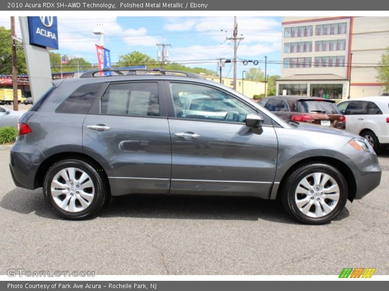 Polished Metal Metallic / Ebony 2010 Acura RDX SH-AWD Technology