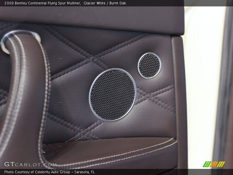 Glacier White / Burnt Oak 2009 Bentley Continental Flying Spur Mulliner