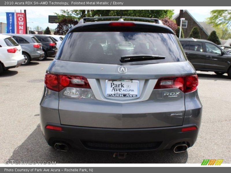 Polished Metal Metallic / Ebony 2010 Acura RDX SH-AWD Technology