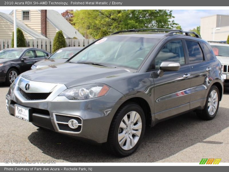 Polished Metal Metallic / Ebony 2010 Acura RDX SH-AWD Technology