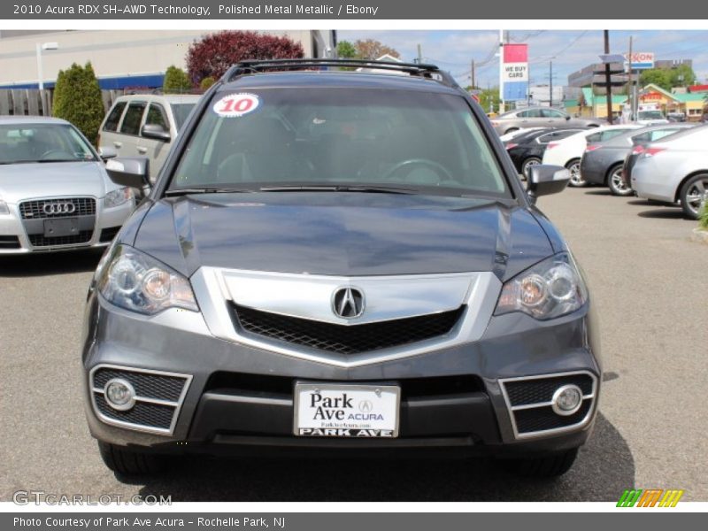 Polished Metal Metallic / Ebony 2010 Acura RDX SH-AWD Technology