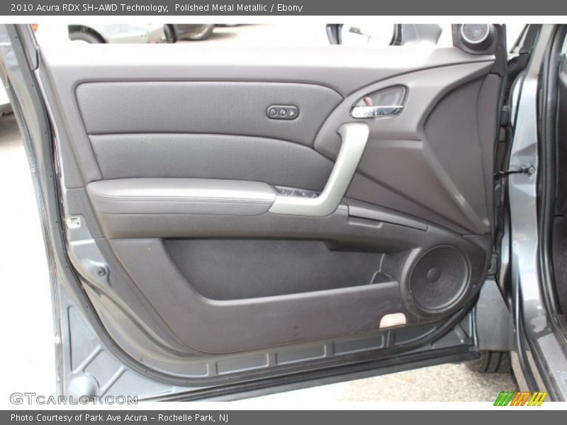 Polished Metal Metallic / Ebony 2010 Acura RDX SH-AWD Technology