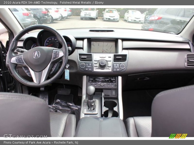 Polished Metal Metallic / Ebony 2010 Acura RDX SH-AWD Technology