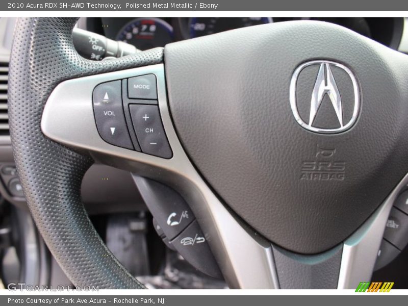 Polished Metal Metallic / Ebony 2010 Acura RDX SH-AWD Technology