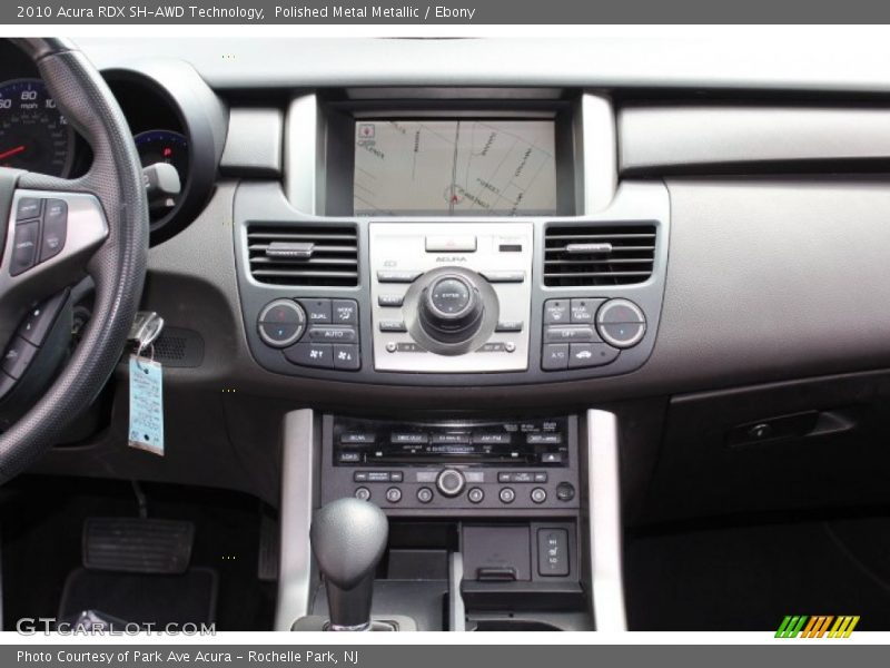 Polished Metal Metallic / Ebony 2010 Acura RDX SH-AWD Technology