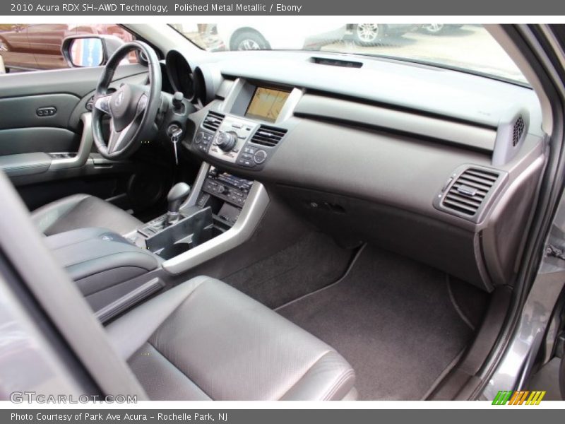 Polished Metal Metallic / Ebony 2010 Acura RDX SH-AWD Technology
