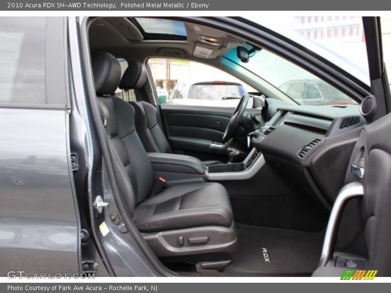 Polished Metal Metallic / Ebony 2010 Acura RDX SH-AWD Technology