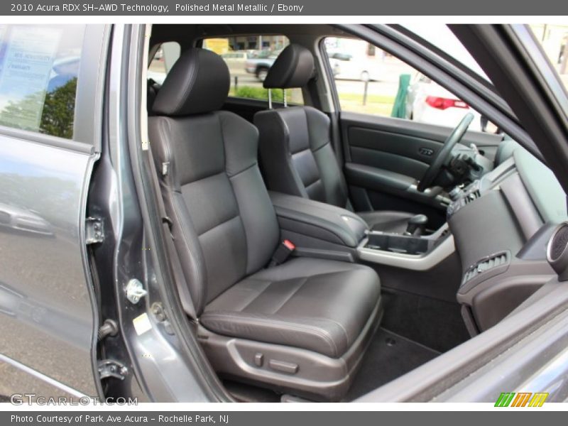 Polished Metal Metallic / Ebony 2010 Acura RDX SH-AWD Technology