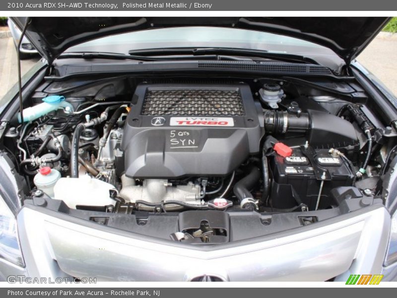 Polished Metal Metallic / Ebony 2010 Acura RDX SH-AWD Technology