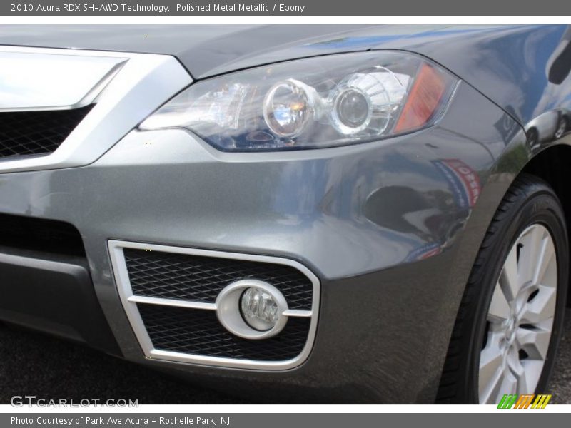 Polished Metal Metallic / Ebony 2010 Acura RDX SH-AWD Technology