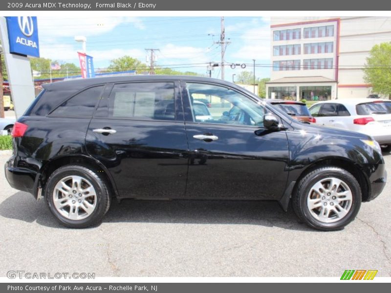 Formal Black / Ebony 2009 Acura MDX Technology
