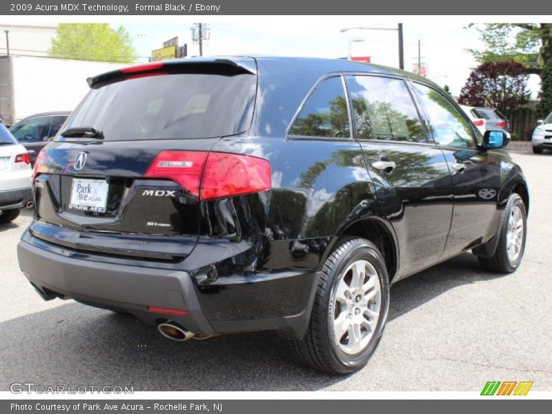 Formal Black / Ebony 2009 Acura MDX Technology