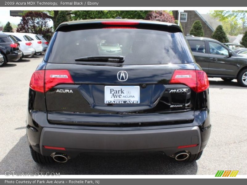 Formal Black / Ebony 2009 Acura MDX Technology